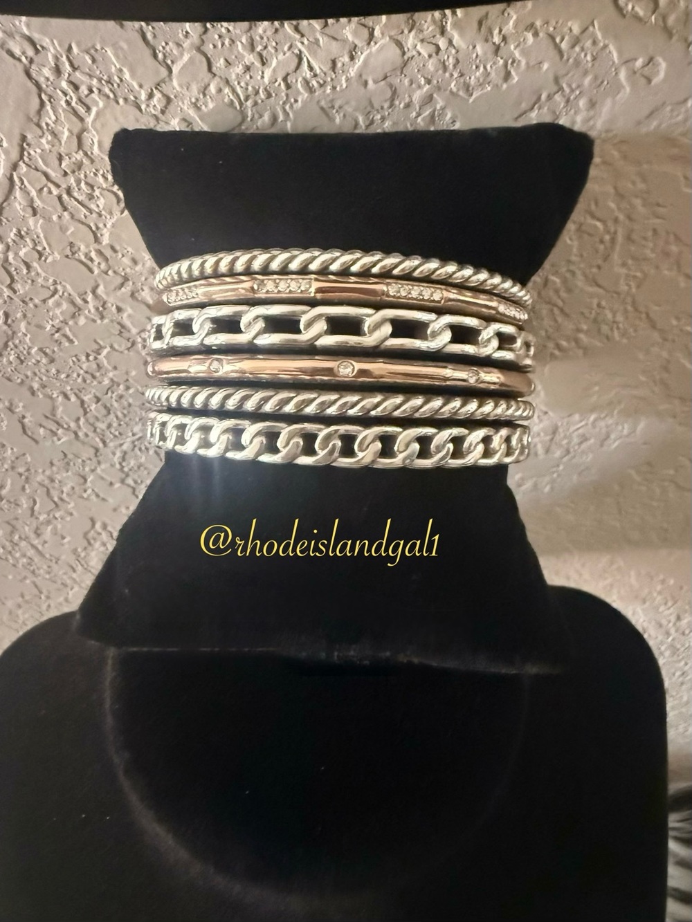 💛🆕 Brighton Neptune’s Rings Multiple Row Chain Cuff Bracelet